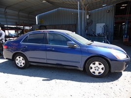 2005 Honda Accord LX Navy Blue Sedan 2.4L Vtec AT #A22551
